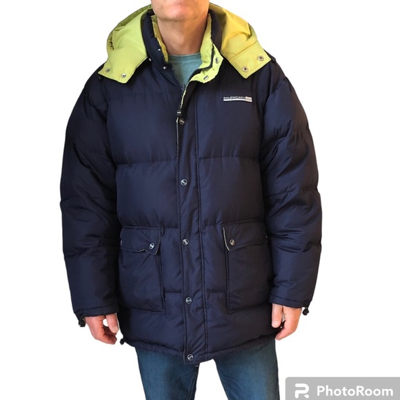 Balenciaga Puffer, Mens Down Ski Jacket Sz L, w/removable hood - Picture 3 of 16